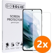 GO SOLID! Xiaomi Mi Poco X4 Pro screenprotector gehard glas - Duopack