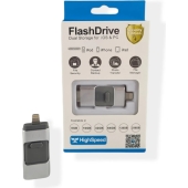 USB Lightning Flash Drive - 128 GB - Zilver